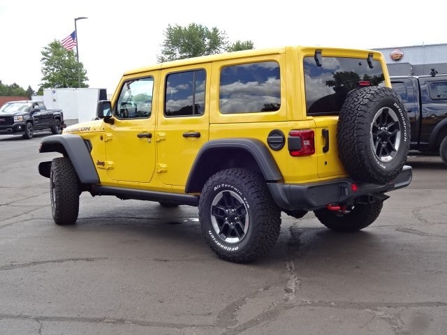 Yellow jeep wrangler