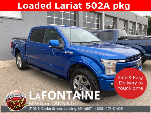 Pre Owned 2018 Ford F 150 Lariat 4d Supercrew In 0f0296p Lafontaine Automotive Group