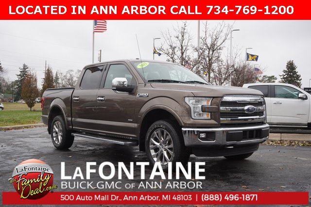 Pre Owned 2015 Ford F 150 Lariat 4d Supercrew In 20a166a