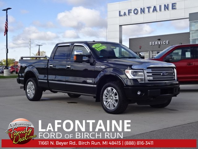 Pre Owned 2014 Ford F 150 Platinum With Navigation 4wd