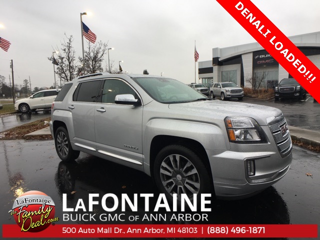 Certified Pre Owned 2017 Gmc Terrain Denali 4d Sport Utility In Certified Pre Owned 2017 Gmc Terrain Denali