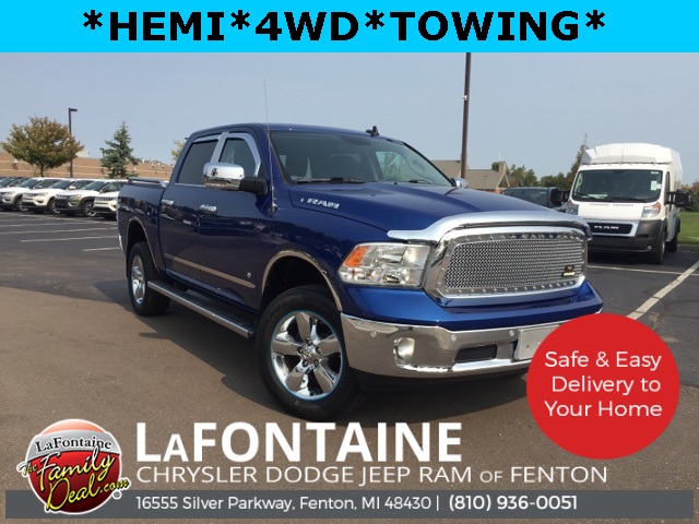 Pre Owned 2017 Ram 1500 Big Horn 4d Crew Cab In 0u5731p Lafontaine Automotive Group