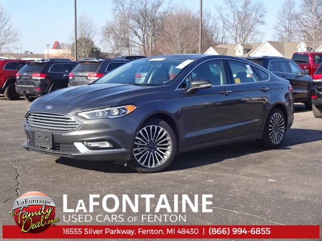 Pre Owned 2017 Ford Fusion Se 4d Sedan In U9j1220p Lafontaine Pre Owned 2017 Ford Fusion Se