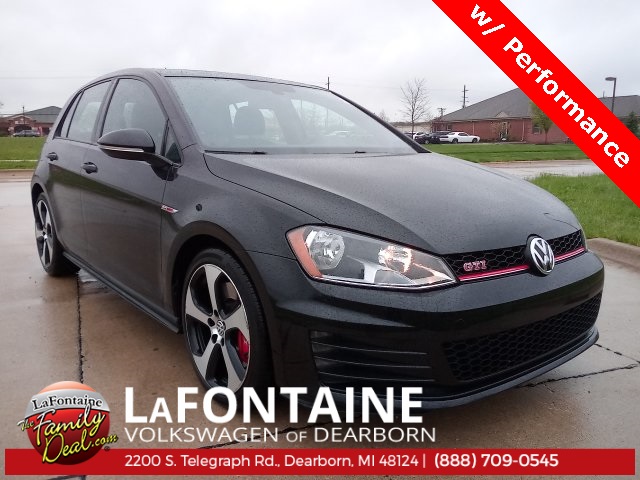 Certified Pre Owned 2017 Volkswagen Golf Gti Se 4d Hatchback In Certified Pre Owned 2017 Volkswagen Golf Gti Se