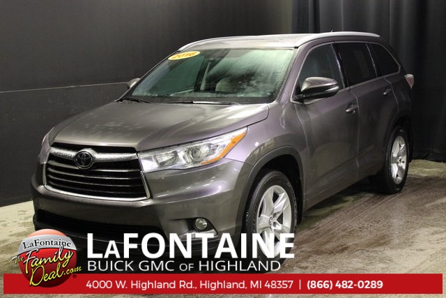 Pre Owned 2016 Toyota Highlander Limited Platinum V6 Awd 4d Sport Pre Owned 2016 Toyota Highlander Limited Platinum V6 Awd